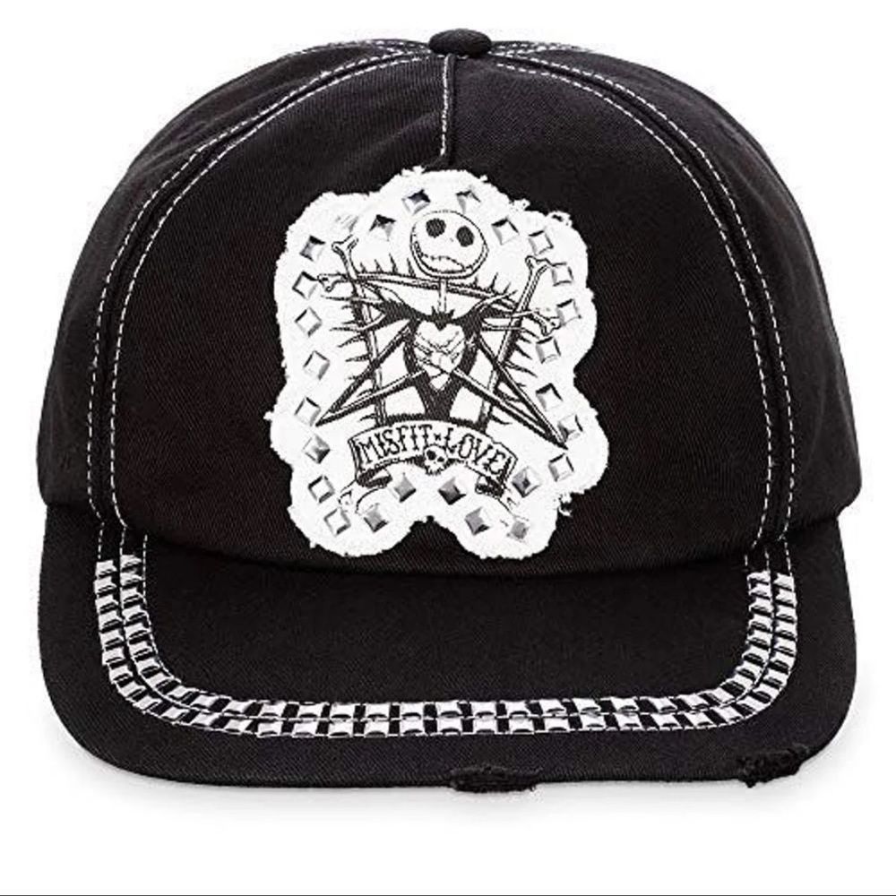 Disney Baseball Cap Jack Skellington Misfit Love